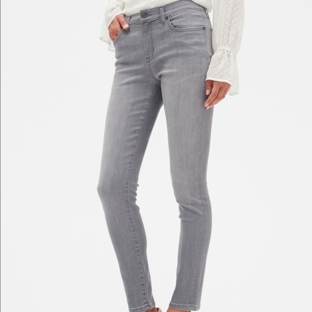 Banana republic Sculpt Grey Skinny Jean